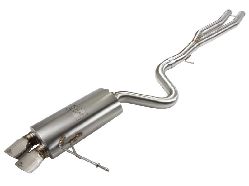 aFe MACHForce Exhaust Cat-Back SS-304 w/ Polished Tips 07-13 BMW 328i (E92/93) L6 3.0L Non-Turbo - Eastern Shore Retros