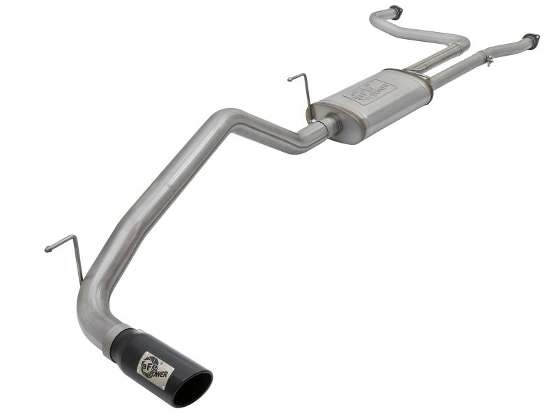 aFe MACHForce XP 2.5in Cat-Back Exhaust System w/ Black Tip Nissan Frontier 17-19 V8-5.6L - Eastern Shore Retros