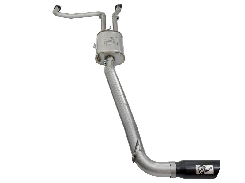 aFe MACHForce XP 2.5in Cat-Back Exhaust System w/ Black Tip Nissan Frontier 17-19 V8-5.6L - Eastern Shore Retros