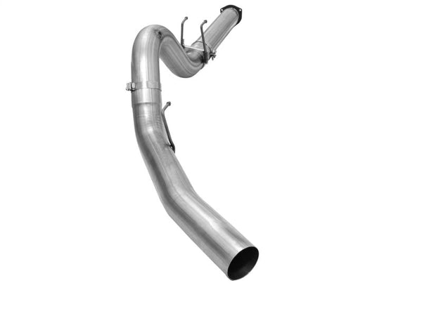 aFe MACHForce XP Exhaust 5in DPF-Back Stainless Steel Exhaust 2015 Ford Turbo Diesel V8 6.7L No Tip - Eastern Shore Retros