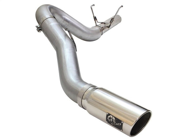 aFe MACHForce XP Exhaust Large Bore 5in DPF-Back SS 13-15 Dodge Trucks L6-6.7L (td) *Polish Tip - Eastern Shore Retros