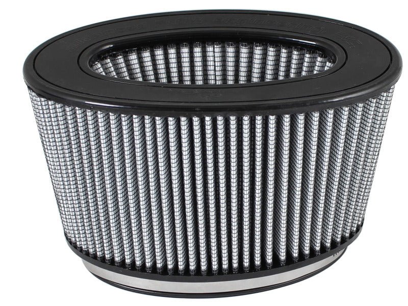 aFe Magnum FLOW Pro DRY S Air Filter 7x3in F 8-1/4x 4-1/4in B 9-1/4x5-1/4in T 5in H - Eastern Shore Retros