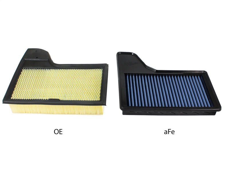 aFe MagnumFLOW OEM Replacement Air Filter PRO 5R 2015 Ford Mustang L4 / V6 / V8 - Eastern Shore Retros