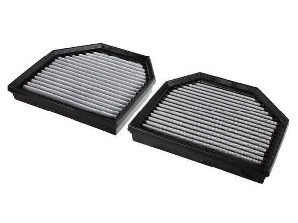 aFe MagnumFLOW OEM Replacement Air Filter PRO Dry S 2015 BMW M3/M4 (F80/F82) 3.0L S55 (tt) Qty. 2 - Eastern Shore Retros