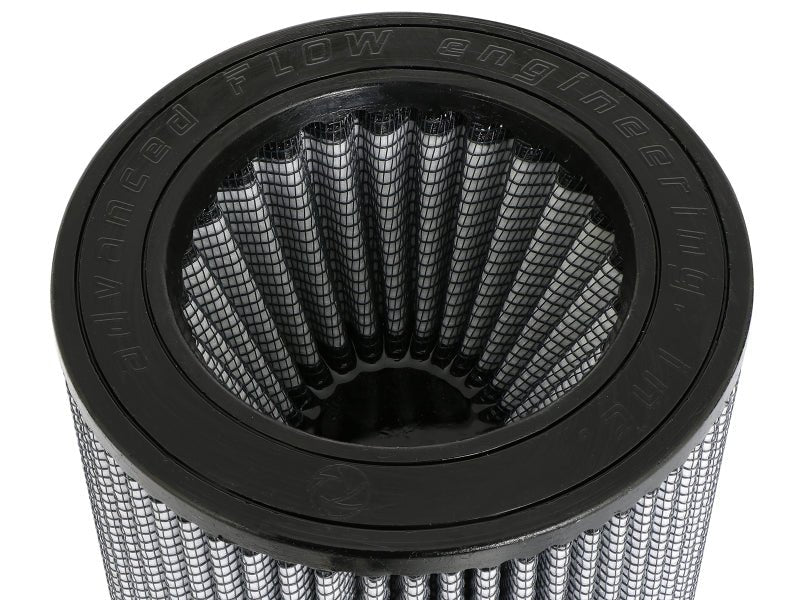 aFe MagnumFLOW Pro DRY S Universal Air Filter 4in F x 6in B (mt2) x 5.5in T (Inv) x 7.5in H - Eastern Shore Retros