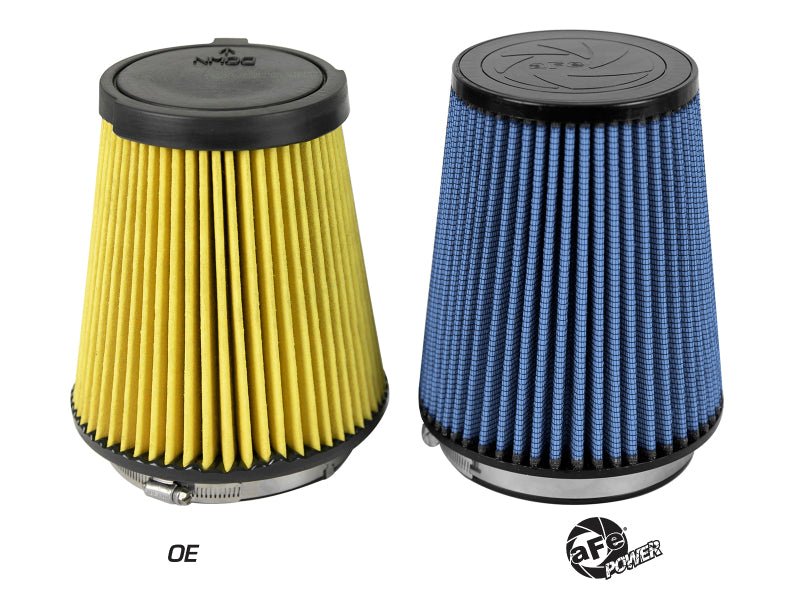 aFe MagnumFLOW Replacement Air Filter w/ Pro 5R Media 16-19 Ford Mustang GT350 V8-5.2L - Eastern Shore Retros