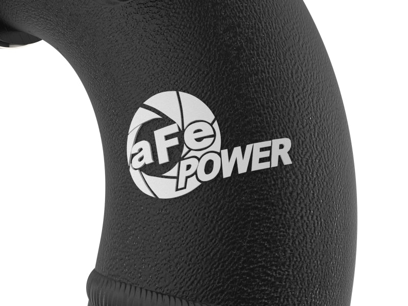 aFe Power 21-22 Ford Bronco L4-2.3L (t) BladeRunner 3in Aluminum Cold Charge Pipe Black - Eastern Shore Retros