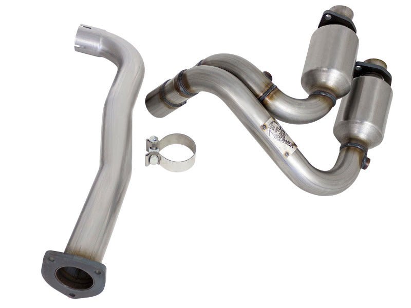 aFe Power Direct Fit Catalytic Converter Replacements Front 00-03 Jeep Wrangler (TJ) I6-4.0L - Eastern Shore Retros