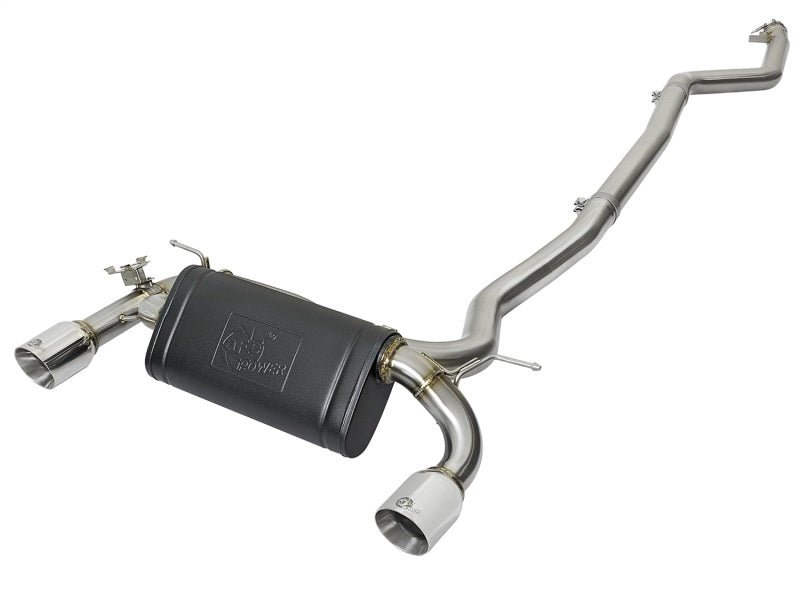 afe POWER MACH Force-Xp 16-17 BMW 340i/340ix/ 3.0L 304 SS Cat-Back Exhaust System - Eastern Shore Retros