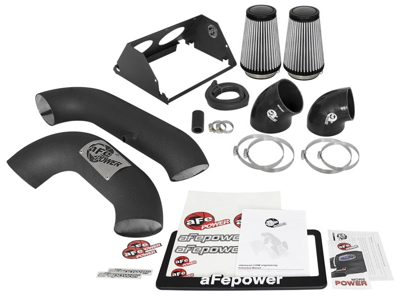 aFe POWER Momentum XP Pro 5R Intake System 2017 Ford F-150 Raptor V6 3.5L (tt) EcoBoost - Black - Eastern Shore Retros