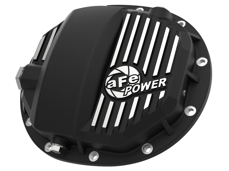 aFe Power Pro Series AAM 9.5/9.76 Rear Diff Cover Black w/Mach Fins 14-19 GM Silverado/Sierra 1500 - Eastern Shore Retros