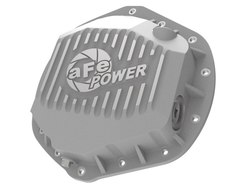 aFe Power Pro Series Rear Differential Cover Raw w/ Machined Fins 14-18 Dodge Ram 2500/3500 - Eastern Shore Retros
