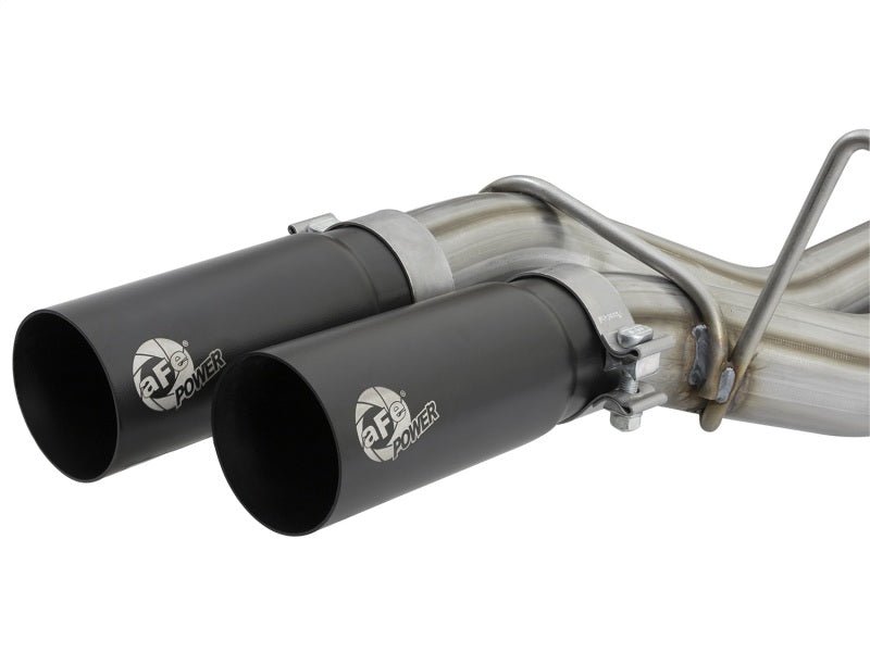 aFe POWER Rebel Series 3in 409 SS Cat Back Exhaust w/ Black Tips 17 Ford F-150 Raptor V6-3.5L - Eastern Shore Retros