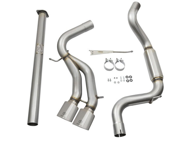aFe POWER Takeda 3in 304 SS Cat-Back Exhaust w/ Polished Tips 13-17 Ford Focus ST L4-2.0L (t) - Eastern Shore Retros