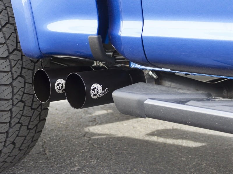 aFe Rebel Exhausts 3in SS Cat-Back 15-16 Ford F-150 EcoBoost V6 2.7/3.5L V8 5.0L w/ Black Tips - Eastern Shore Retros