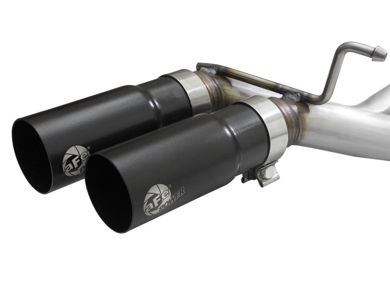 aFe Rebel Exhausts 3in SS Cat-Back 15-16 Ford F-150 EcoBoost V6 2.7/3.5L V8 5.0L w/ Black Tips - Eastern Shore Retros