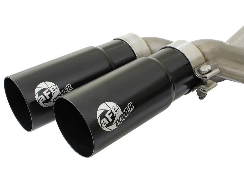 aFe Rebel Series Exhaust SS Front Side Exit CB w/ Black Tips 10-14 Ford F150 Ecoboost V8 6.2L - Eastern Shore Retros