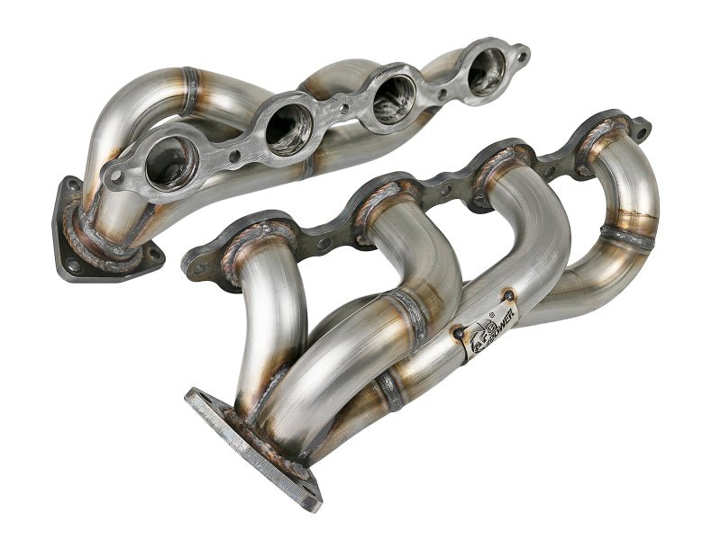 aFe Twisted Steel 1-3/4in 304SS Shorty Headers 2019 GM Silverado / Sierra 1500 V8-5.3L/6.2L - Eastern Shore Retros