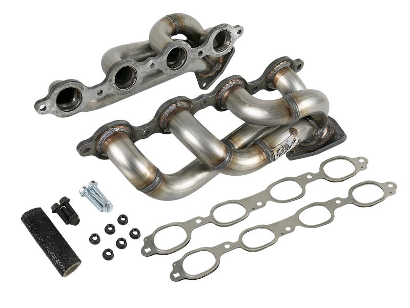 aFe Twisted Steel 1-3/4in 304SS Shorty Headers 2019 GM Silverado / Sierra 1500 V8-5.3L/6.2L - Eastern Shore Retros