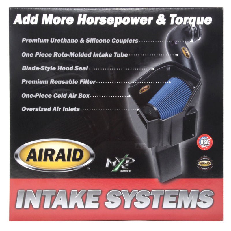 Airaid 03-07 Ford Power Stroke 6.0L Diesel MXP Intake System w/o Tube (Oiled / Red Media) - Eastern Shore Retros