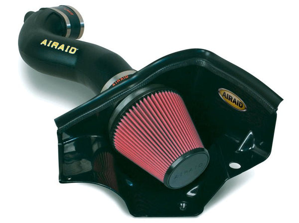 Airaid 05-09 Ford Mustang 4.6L Race Only (No MVT) MXP Intake System w/ Tube (Oiled / Red Media) - Eastern Shore Retros