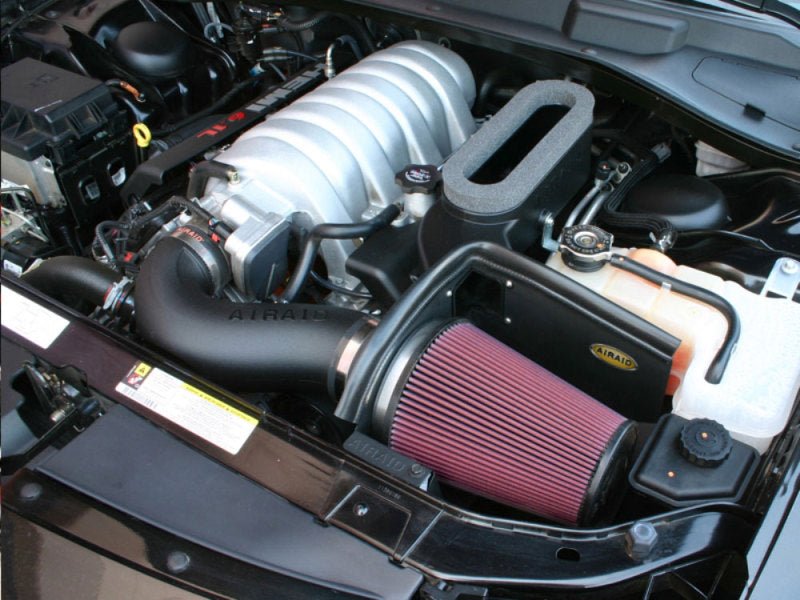 Airaid 06-10 Dodge Charger / 08 Magnum SRT8 6.1L Hemi CAD Intake System w/ Tube (Oiled / Red Media) - Eastern Shore Retros