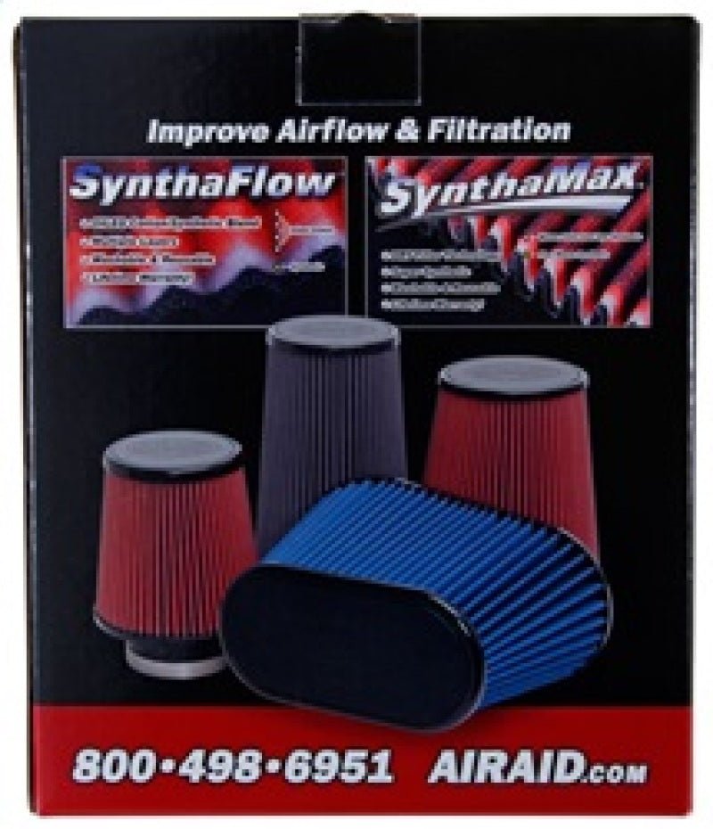 Airaid 10-14 Ford Mustang Shelby 5.4L Supercharged Direct Replacement Filter - Dry / Blue Media - Eastern Shore Retros