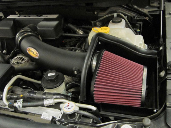 Airaid 10-14 Ford SVT Raptor / 11-13 F-150 6.2L CAD Intake System w/ Tube (Dry / Red Media) - Eastern Shore Retros