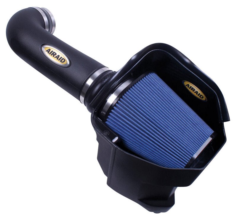 Airaid 11-14 Dodge Charger/Challenger MXP Intake System w/ Tube (Dry / Blue Media) - Eastern Shore Retros