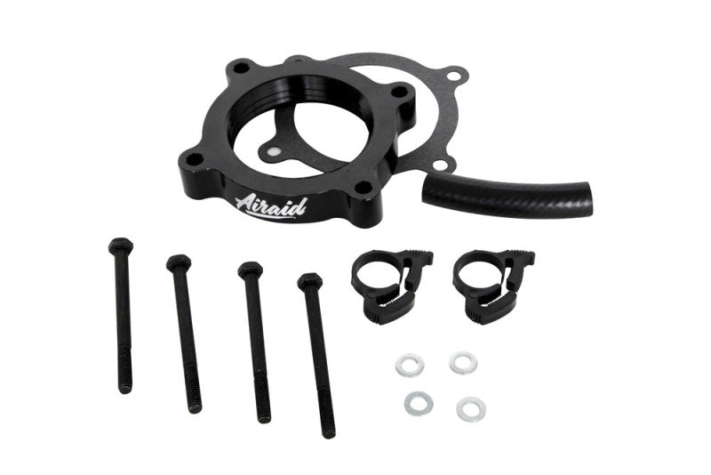 Airaid 11-14 Ford Mustang 3.7L V6 / 11-14 Ford F-150 3.7L V6 PowerAid TB Spacer - Eastern Shore Retros