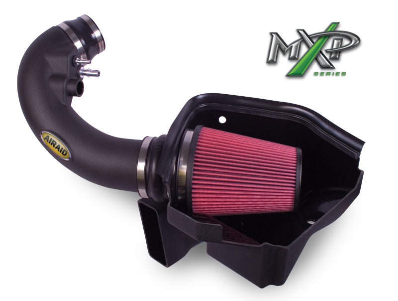 Airaid 11-14 Ford Mustang GT 5.0L MXP Intake System w/ Tube (Oiled / Red Media) - Eastern Shore Retros