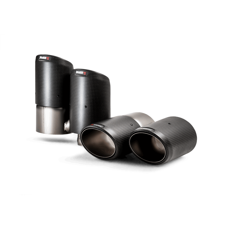 Akrapovic 2018+ Porsche Cayenne V6 (536) Tail Pipe Set (Carbon) - Eastern Shore Retros