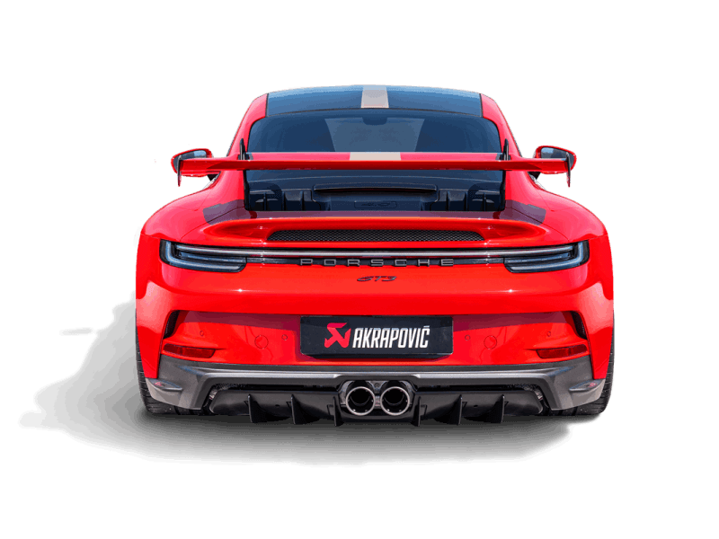 Akrapovic 21-22 Porsche 911 GT3 (992) Rear Carbon Fiber Diffuser - Matte - Eastern Shore Retros