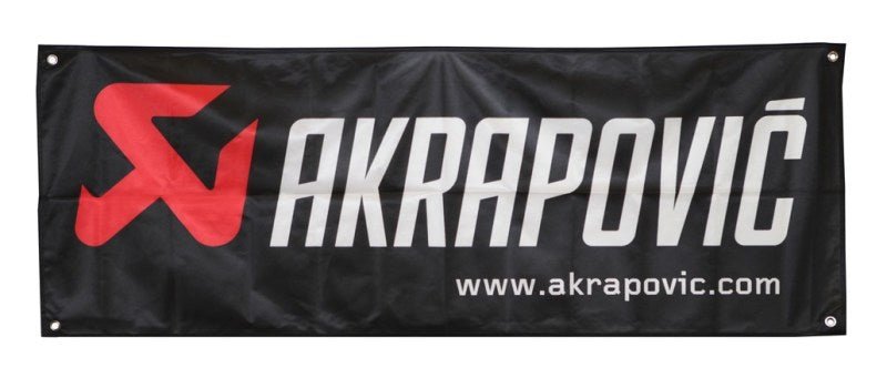 Akrapovic Flag size 140 X 52 - Eastern Shore Retros