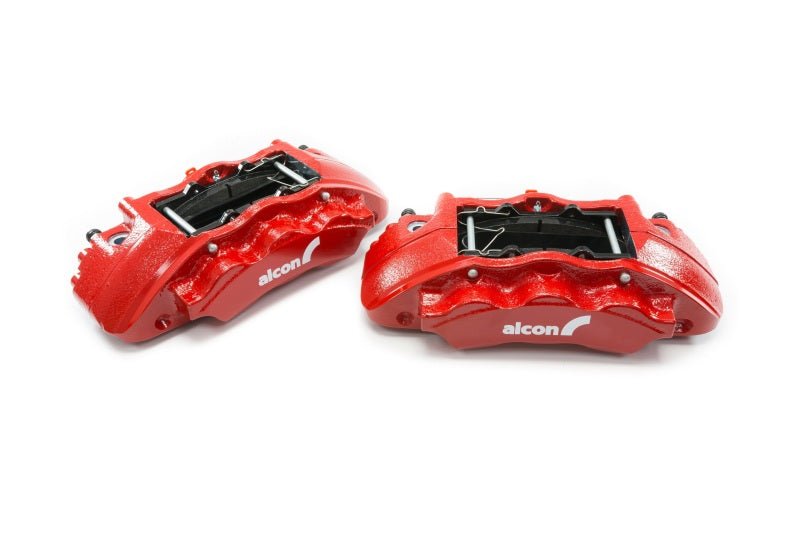 Alcon 2019+ Ford Ranger/2020+ Bronco 2.3L 350x34mm Rotors 6-Piston Red Calipers Front Brake Kit - Eastern Shore Retros