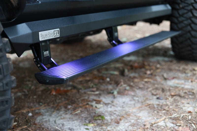 AMP Research 2007-2013 Chevy Silverado 1500 Extended/Crew PowerStep XL - Black - Eastern Shore Retros