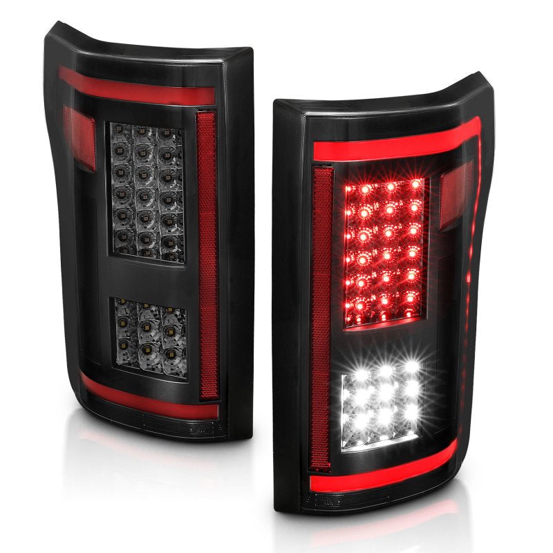 ANZO 15-17 Ford F-150 LED Taillights - Smoke - Eastern Shore Retros