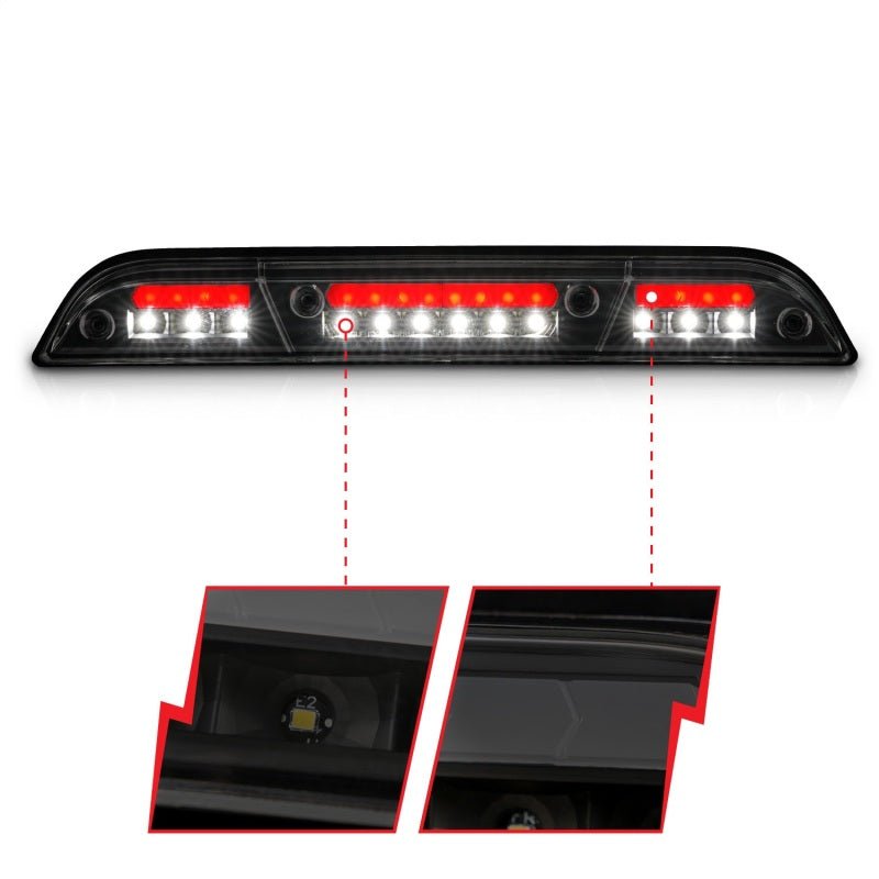 ANZO 15-20 Ford F-150 - F-450 LED Third Brake Light - Black Housing/Smoke Lens - Eastern Shore Retros