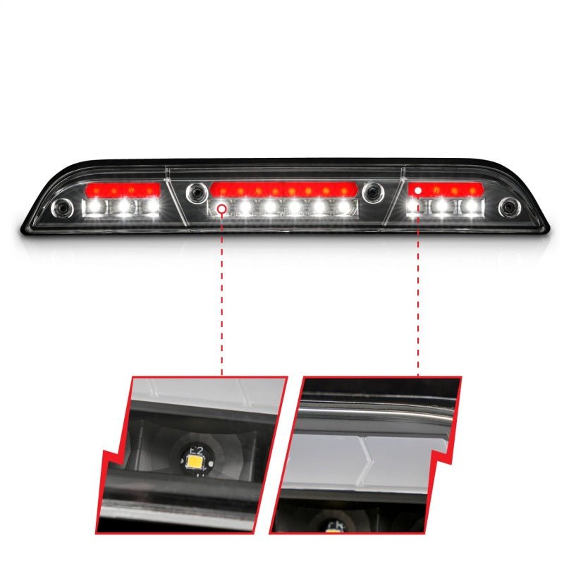 ANZO 15-20 Ford F-250 - F-550 LED Third Brake Light - Black Housing/Clear Lens - Eastern Shore Retros