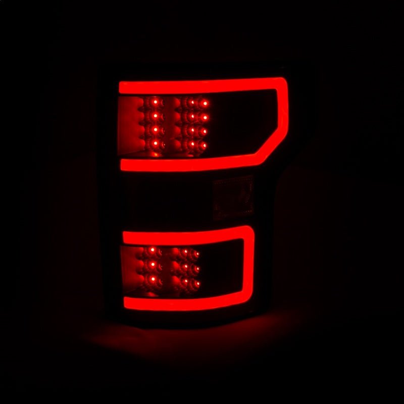 ANZO 18-19 Ford F-150 LED Taillights Black - Eastern Shore Retros