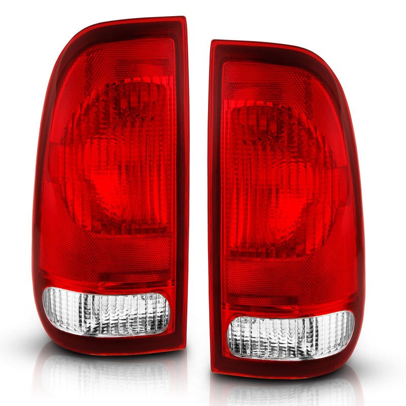 ANZO 1997-2003 Ford F-150 Taillight Red/Clear Lens (OE Replacement) - Eastern Shore Retros