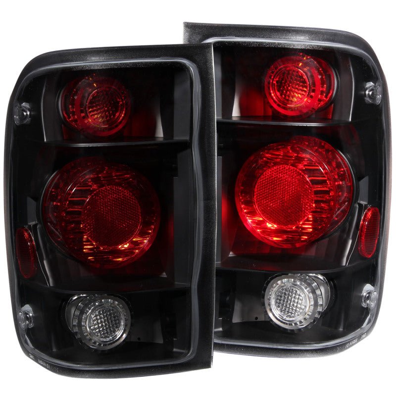 ANZO 1998-2000 Ford Ranger Taillights Dark Smoke G2 - Eastern Shore Retros