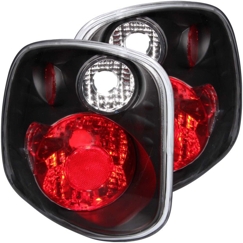 ANZO 2001-2003 Ford F-150 Taillights Black - Eastern Shore Retros