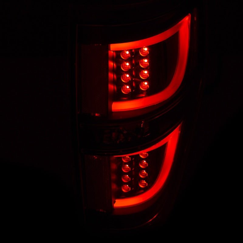 ANZO 2009-2013 Ford F-150 LED Taillights Black - Eastern Shore Retros