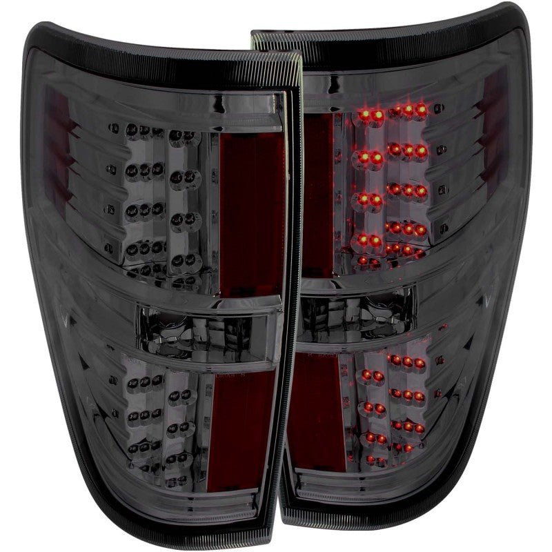 ANZO 2009-2014 Ford F-150 LED Taillights Smoke - Eastern Shore Retros