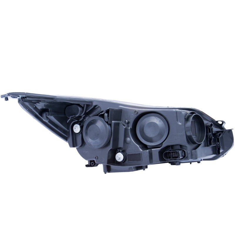 ANZO 2012-2014 Ford Focus Projector Headlights w/ Plank Style Design Black - Eastern Shore Retros