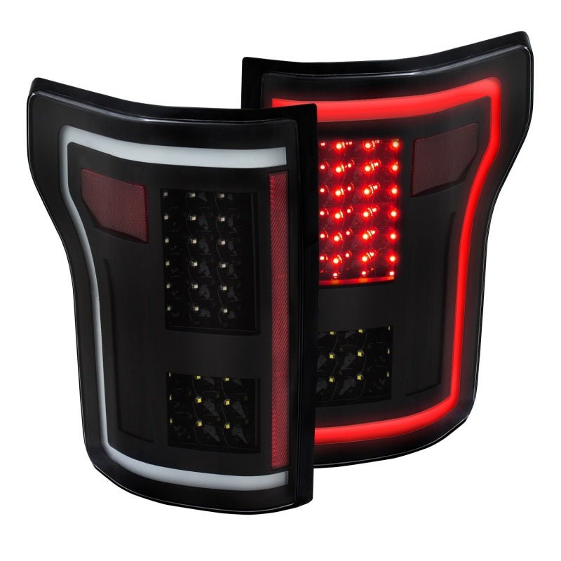 ANZO 2015-2017 Ford F-150 LED Taillights Black - Eastern Shore Retros