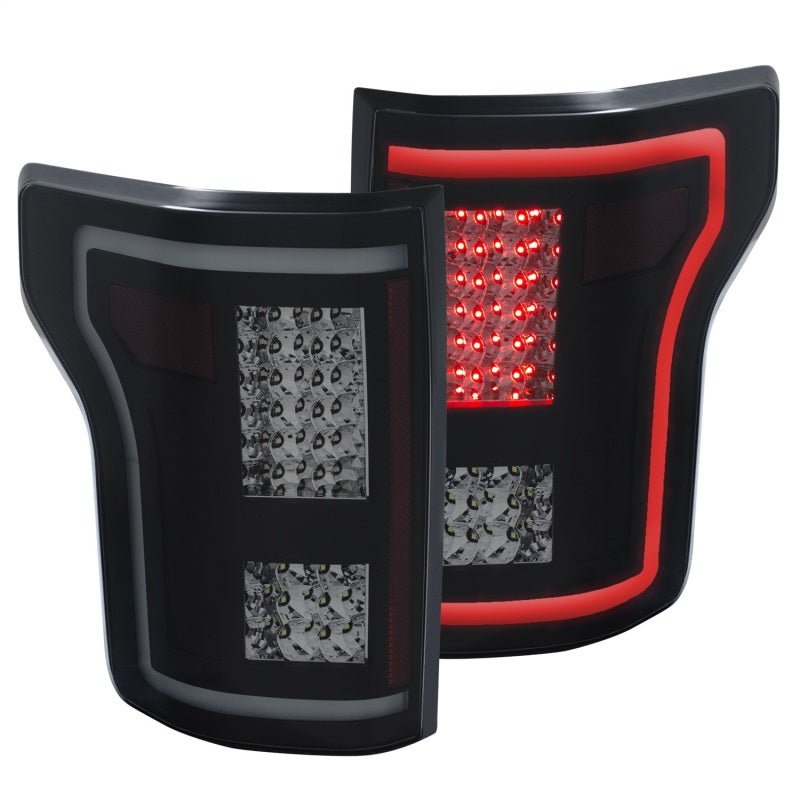 ANZO 2015-2017 Ford F-150 LED Taillights Smoke - Eastern Shore Retros