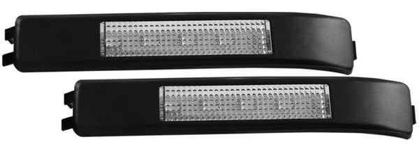 ANZO LED Mirror Lights 2009-2014 Ford F-150 LED Mirror Lights Clear w/ Amber LED - Eastern Shore Retros