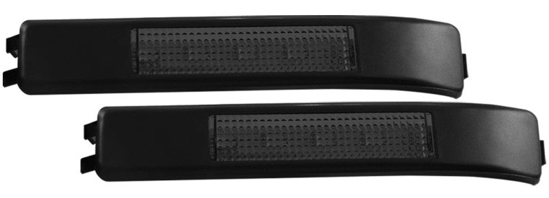 ANZO LED Mirror Lights 2009-2014 Ford F-150 LED Mirror Lights Smoke w/ Amber LED - Eastern Shore Retros